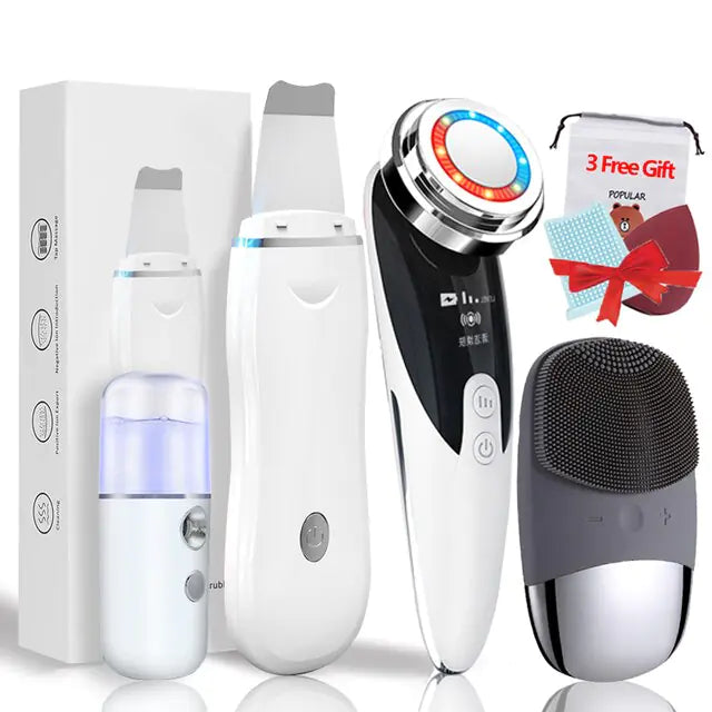 Ultrasonic Skin Scrubber Kit