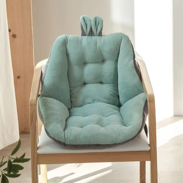 Soft Fluffy Semi-Enclosed Chair Cushion