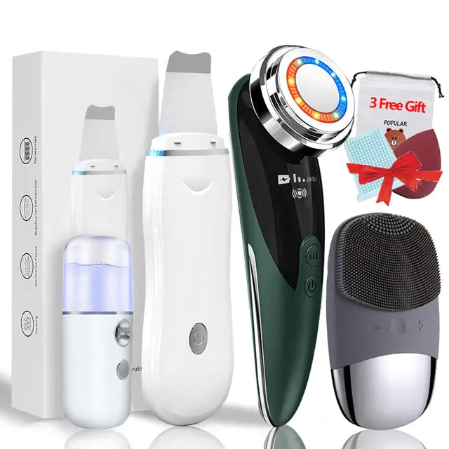 Ultrasonic Skin Scrubber Kit