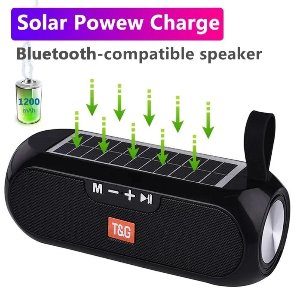 Solar Charging Bluetooth-Compatible Speaker