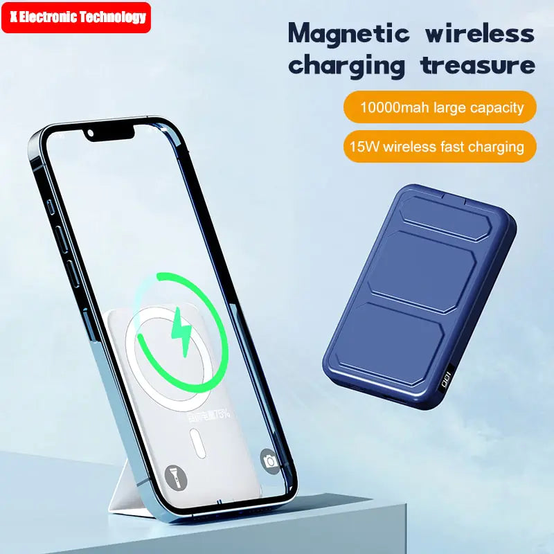 Stand Wireless Magnetic Power Bank