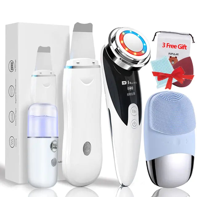 Ultrasonic Skin Scrubber Kit